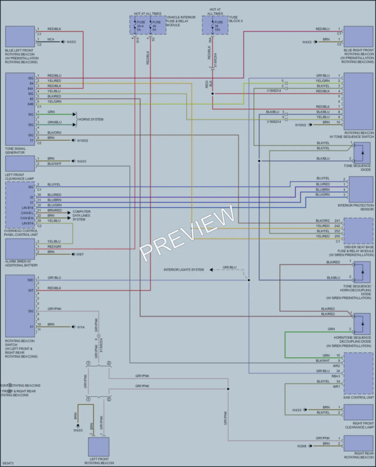 2024 MercedesBenz 2500Sprinter Anti Theft Wiring Diagrams protected preview