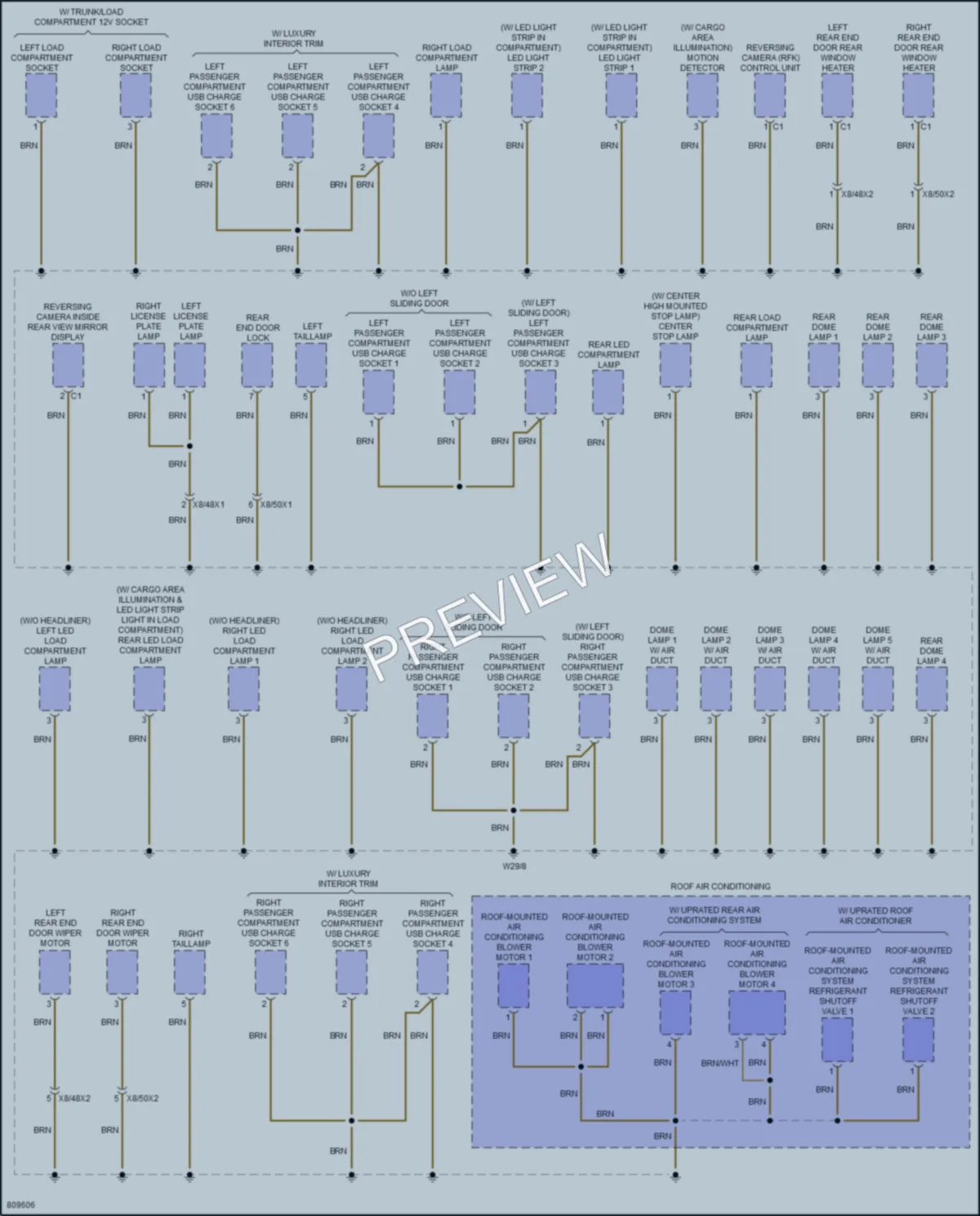 2024 MercedesBenz 2500Sprinter Ground Distribution wiring diagram preview
