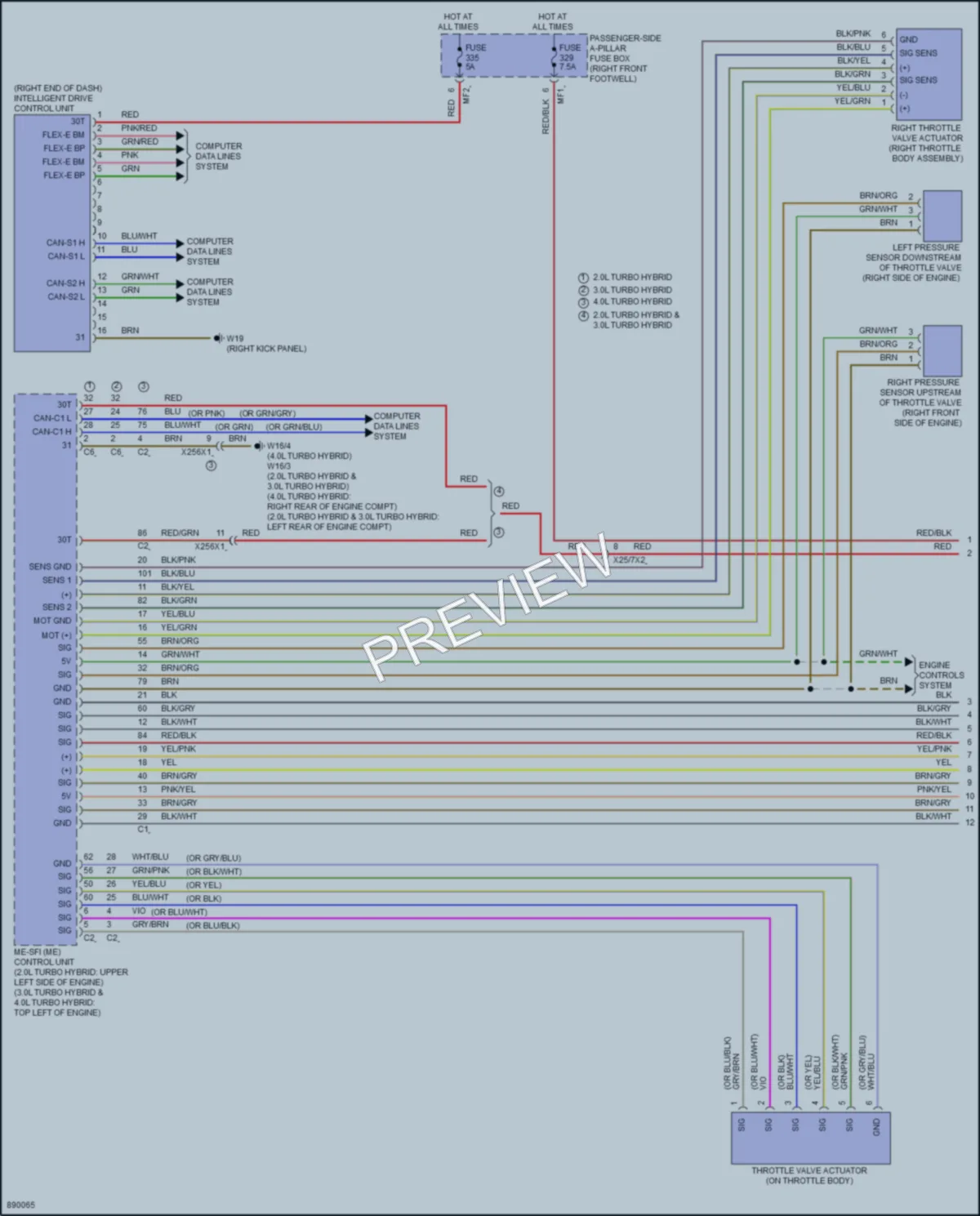 2024 MercedesBenz GLE450 Cruise Control wiring diagram preview