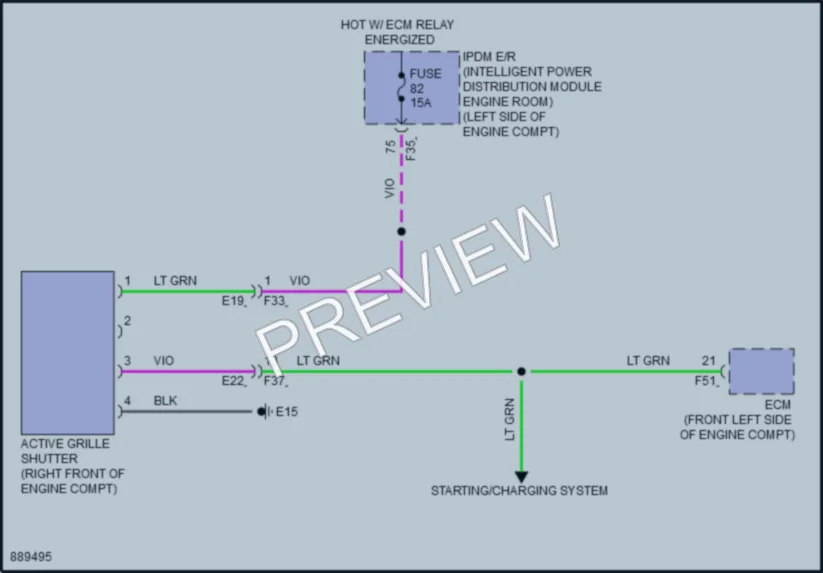 2024 Mitsubishi Outlander Active Bodyworks wiring diagram preview