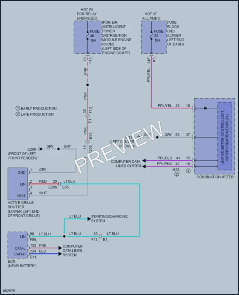 2024 Nissan Altima Active Bodyworks wiring diagram preview