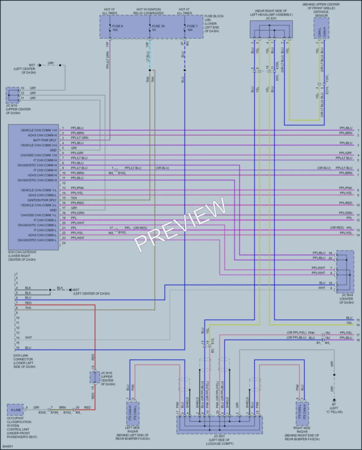 2024 Nissan Altima Computer Data Lines wiring diagram preview
