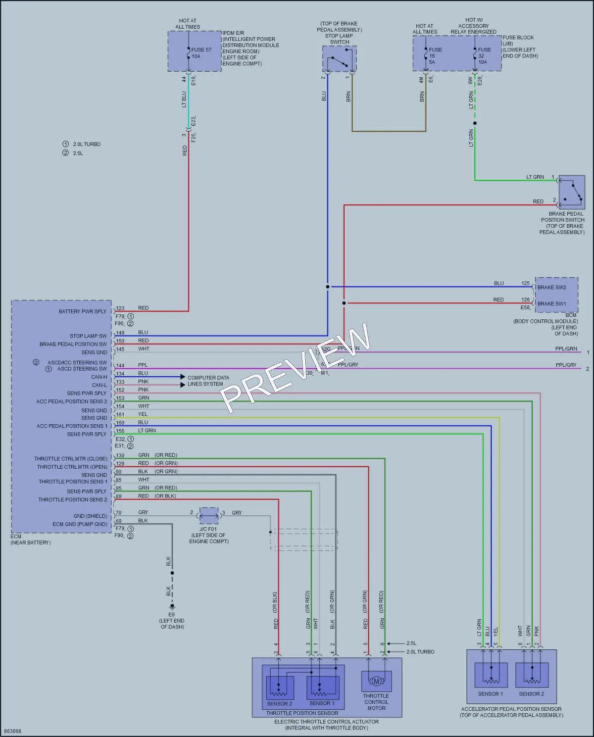 2024 Nissan Altima Cruise Control wiring diagram preview