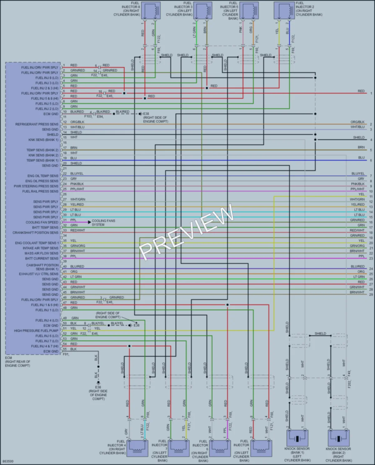 2024 Nissan Armada Engine Performance wiring diagram preview