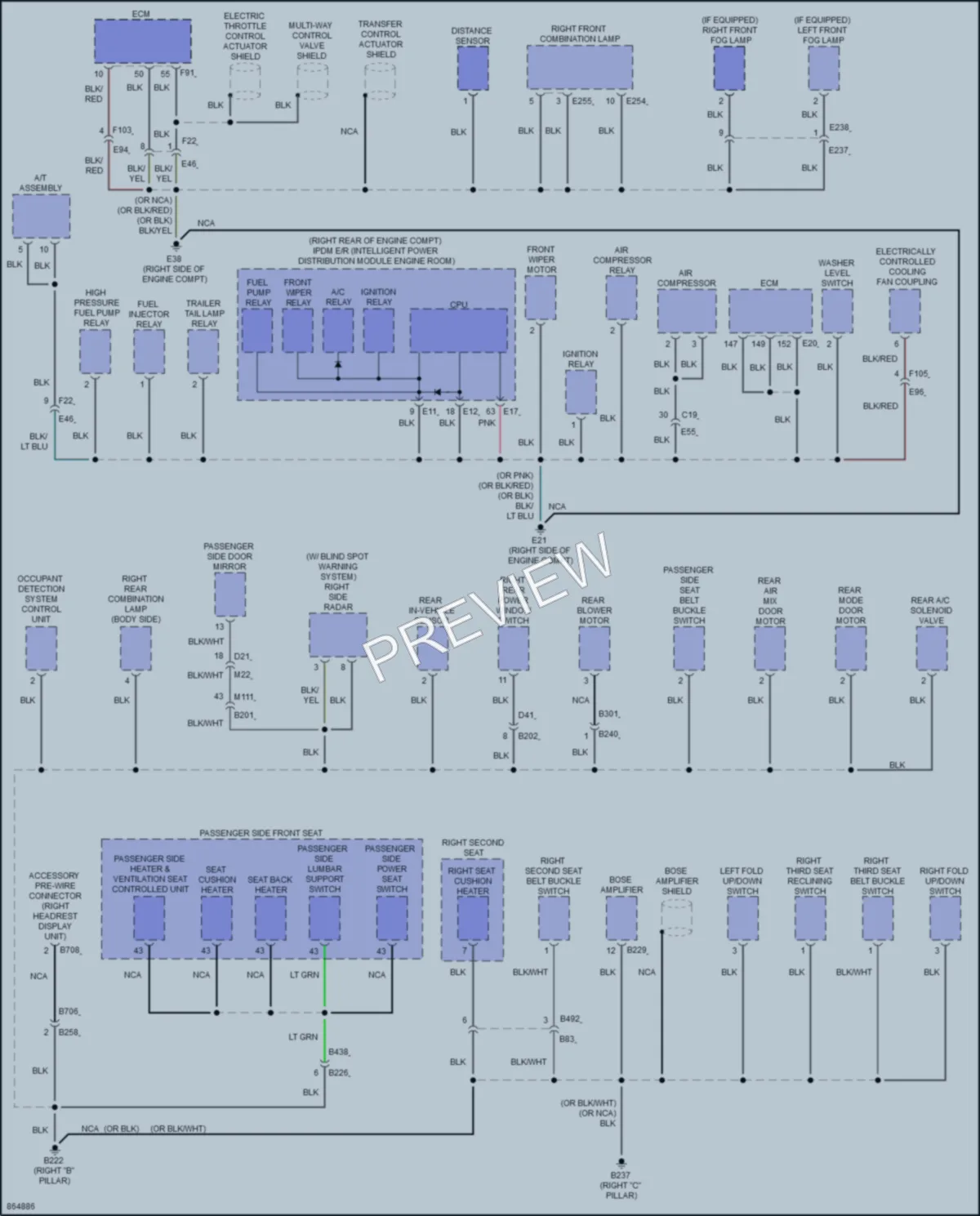 2024 Nissan Armada Ground Distribution wiring diagram preview
