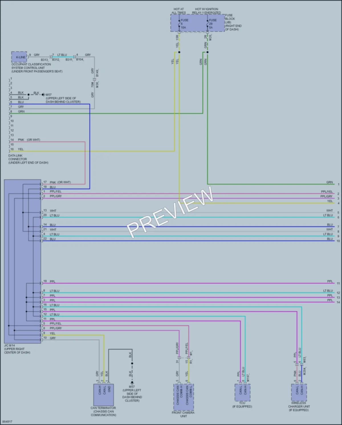 2024 Nissan Frontier Computer Data Lines wiring diagram preview