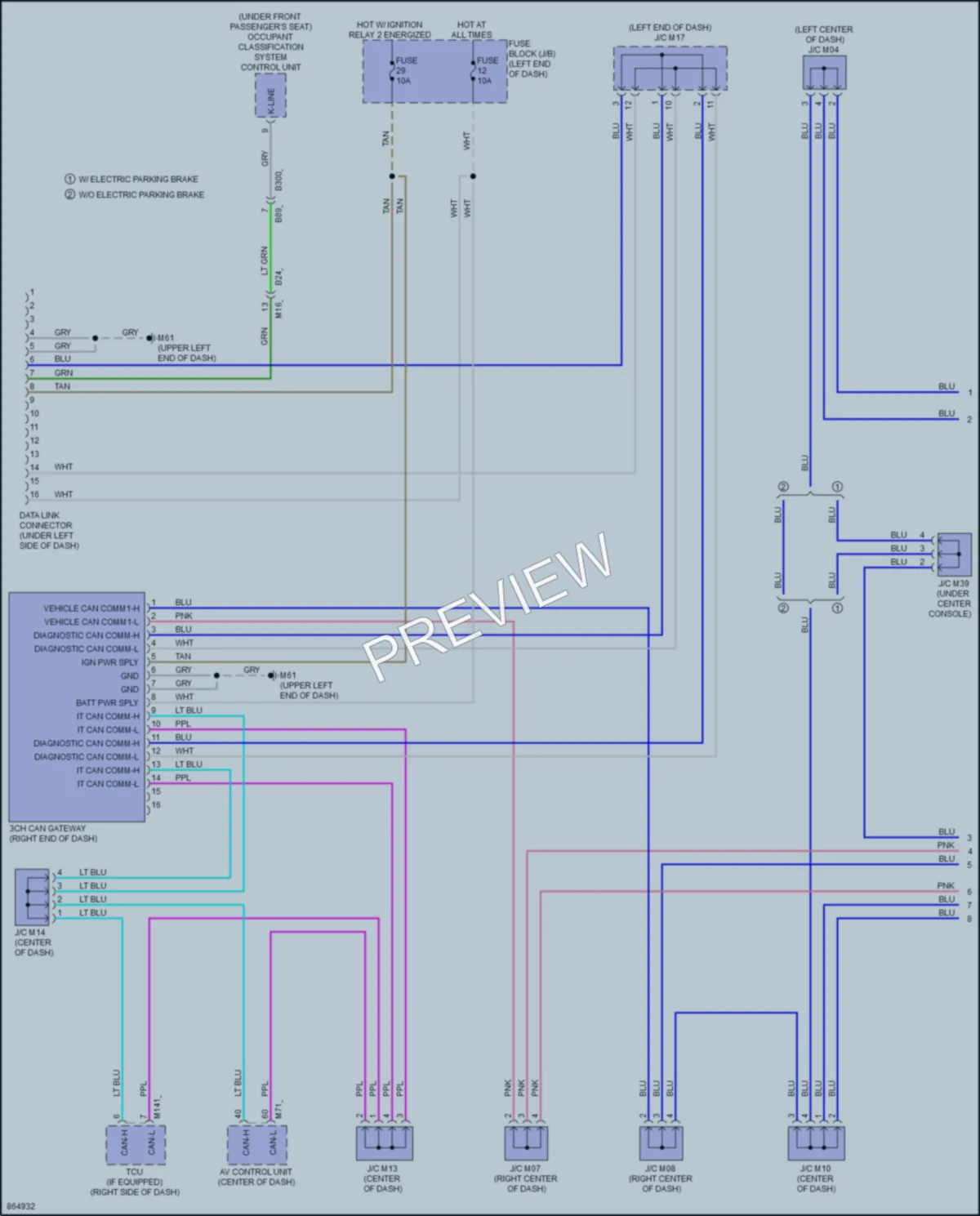 2024 Nissan Kicks Computer Data Lines wiring diagram preview