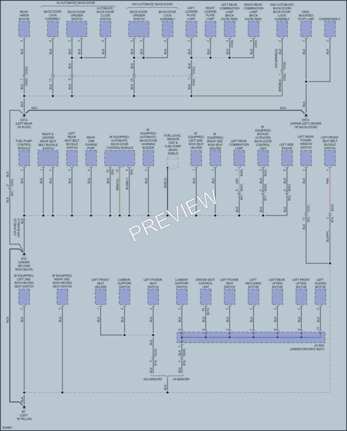 2024 Nissan Murano Ground Distribution wiring diagram preview