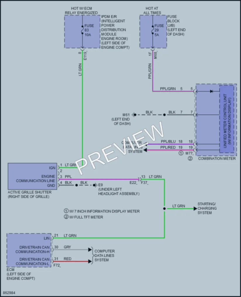 2024 Nissan Rogue Active Bodyworks wiring diagram preview