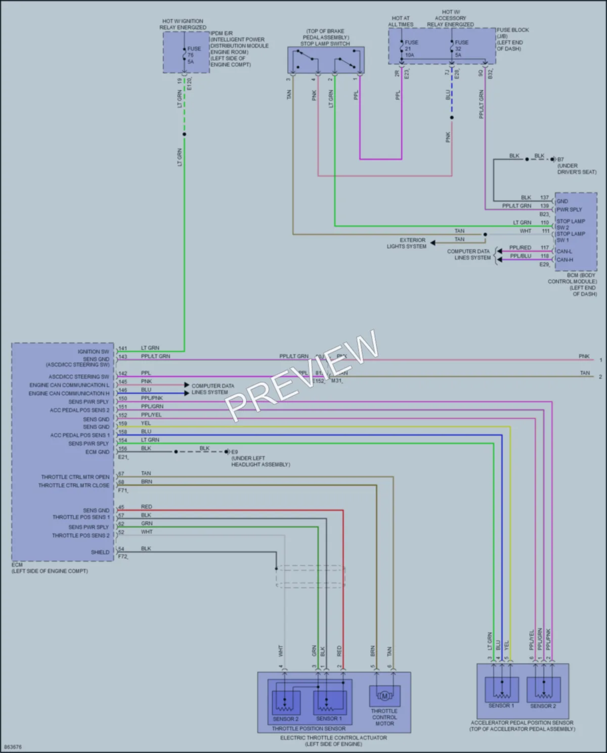 2024 Nissan Rogue Cruise Control wiring diagram preview