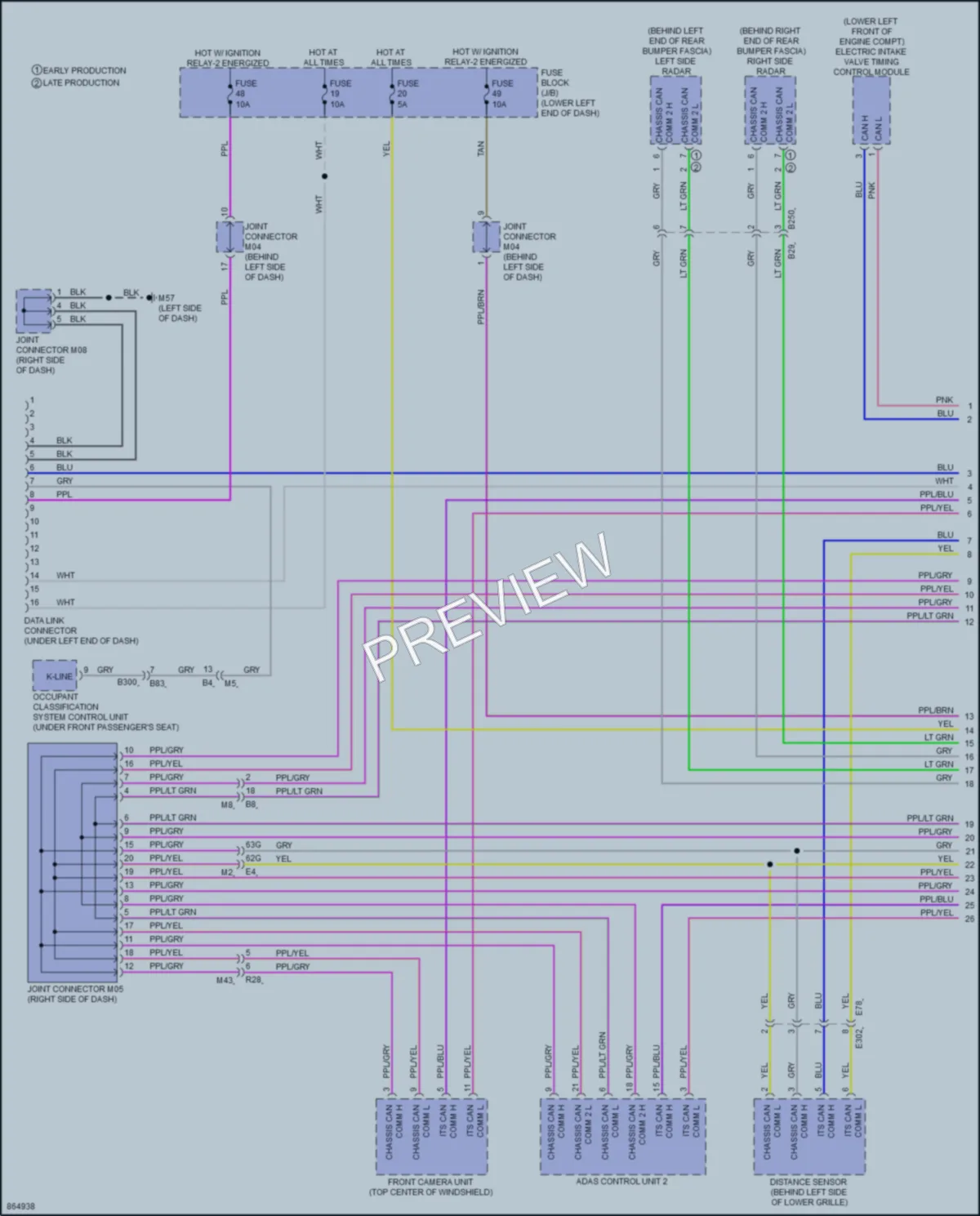2024 Nissan Sentra Computer Data Lines wiring diagram preview