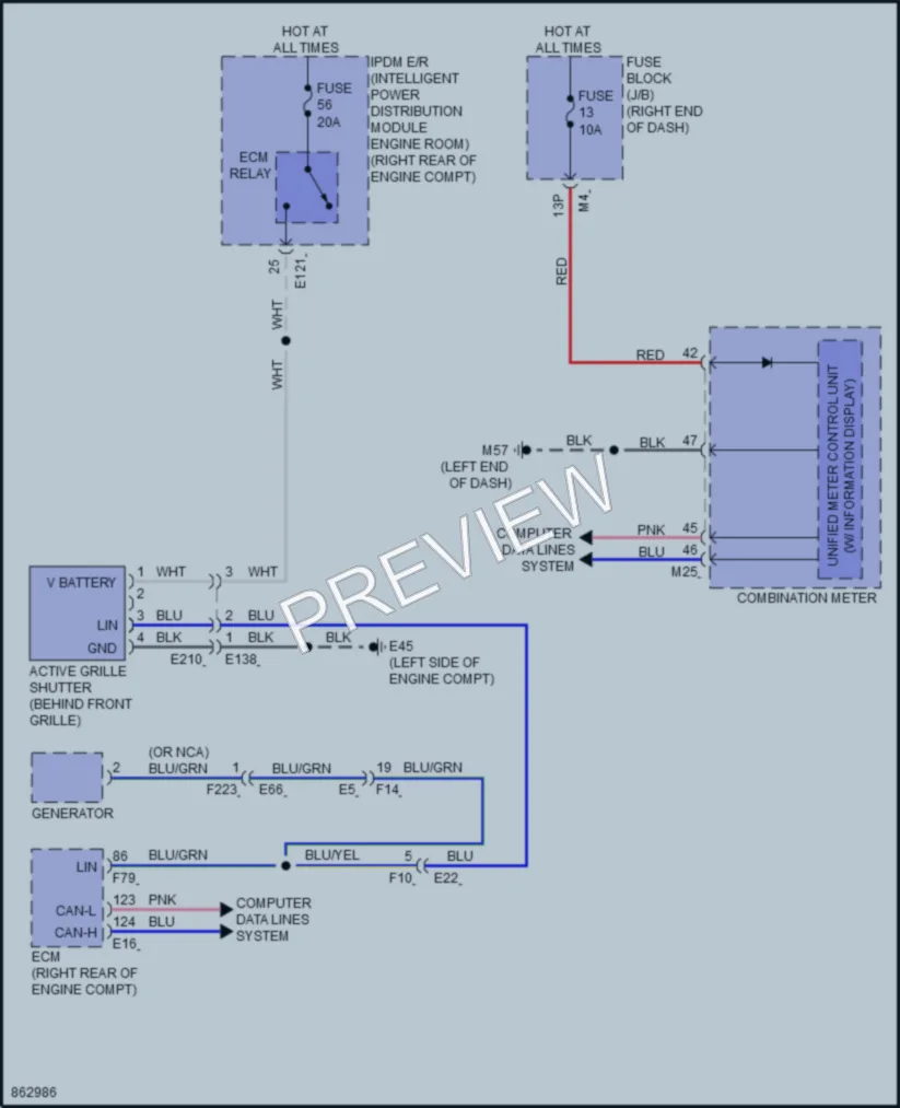 2024 Nissan TitanXD Active Bodyworks wiring diagram preview
