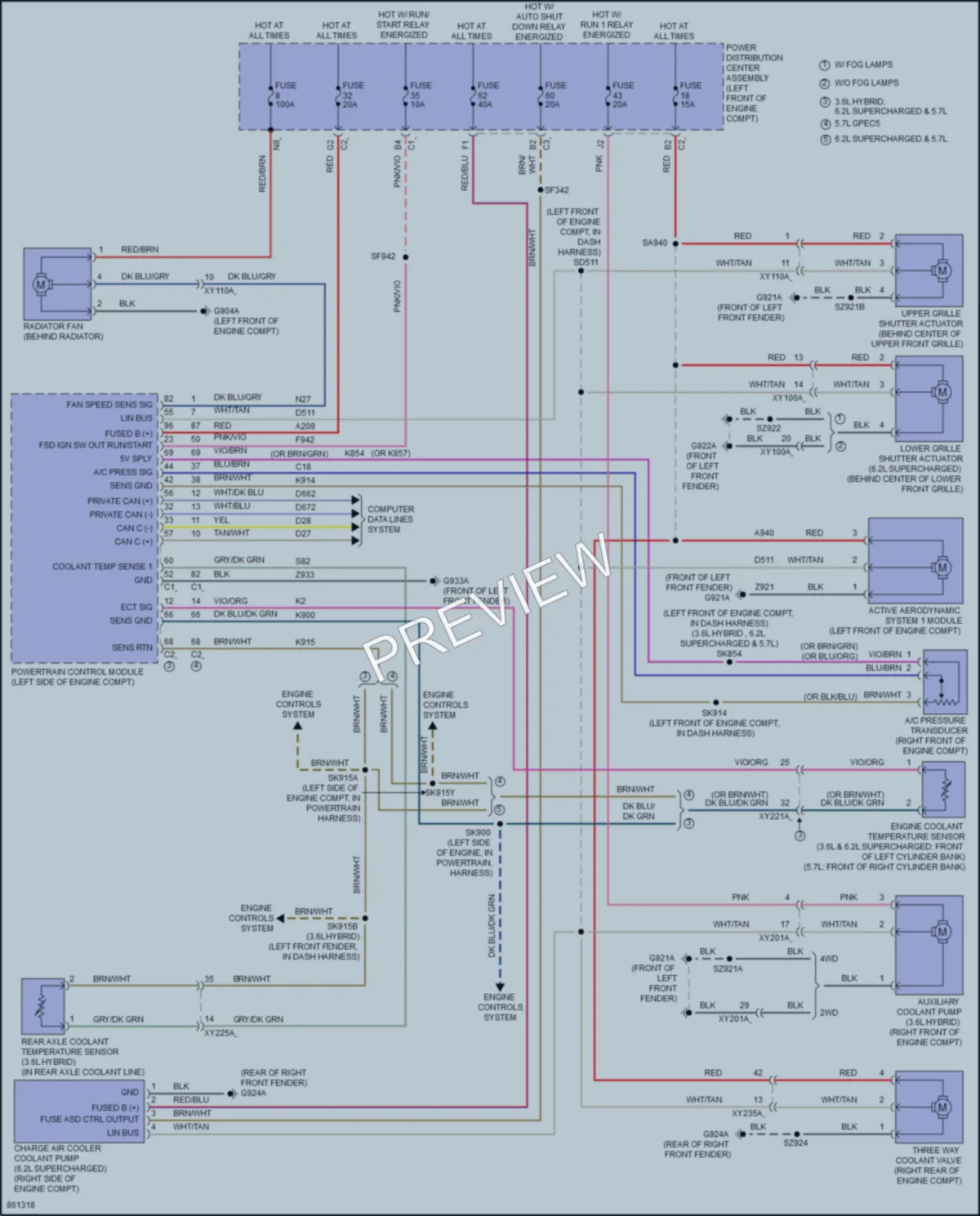 2024 Ram 1500 Cooling Fan Wiring Diagrams protected preview