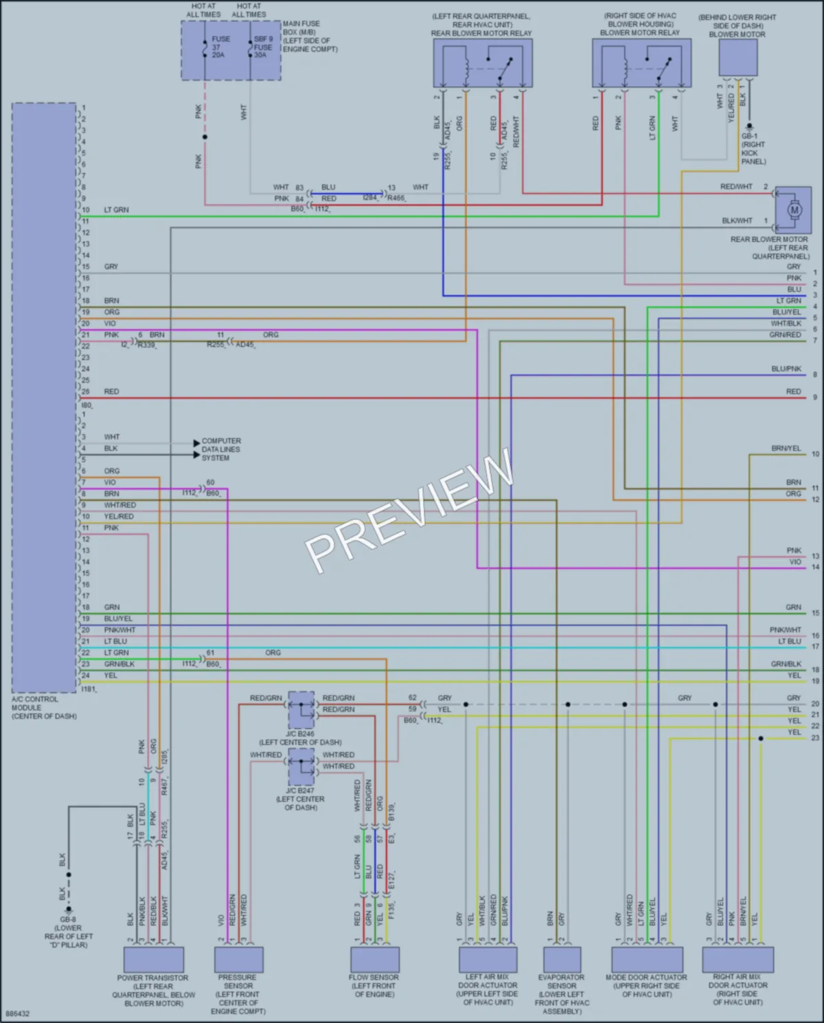 2024 Subaru Ascent Air Conditioning Wiring Diagrams protected preview
