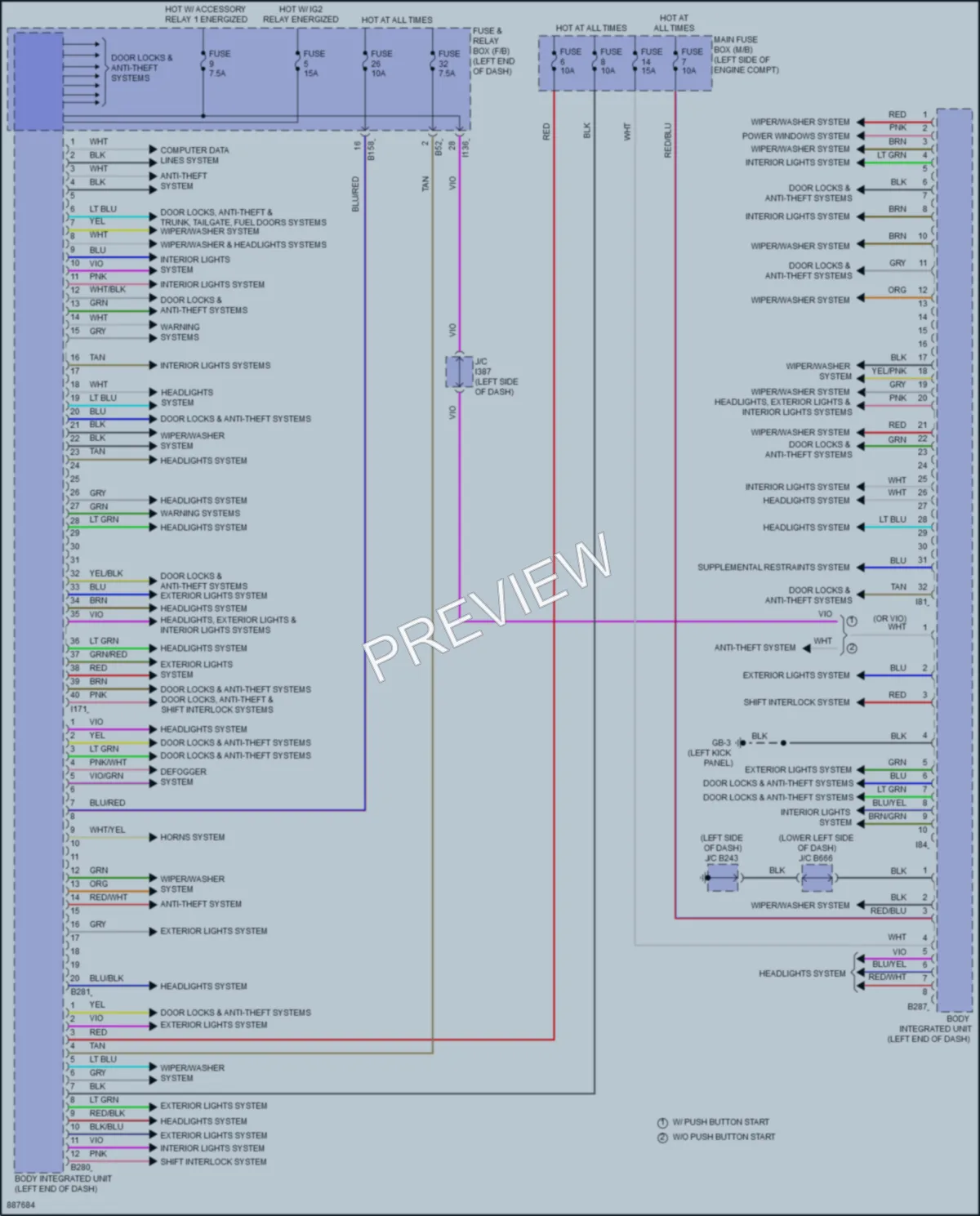 2024 Subaru Ascent Body Control Modules Wiring Diagrams protected preview