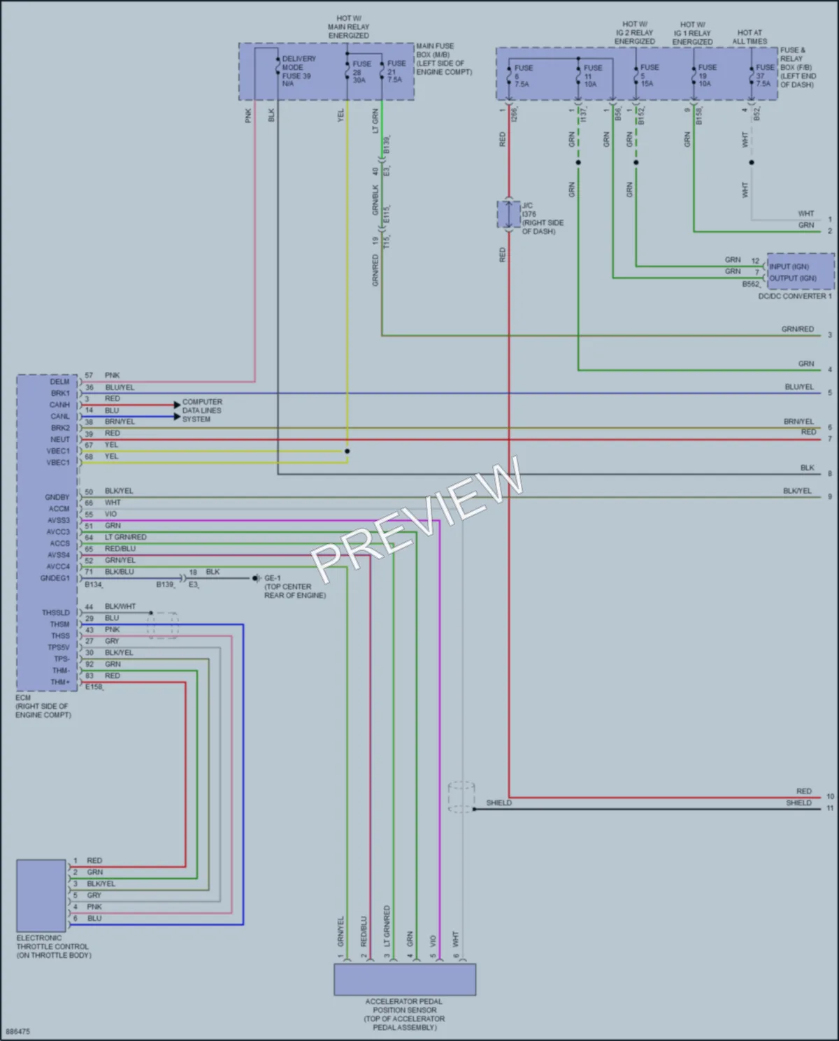 2024 Subaru Forester Cruise Control wiring diagram preview