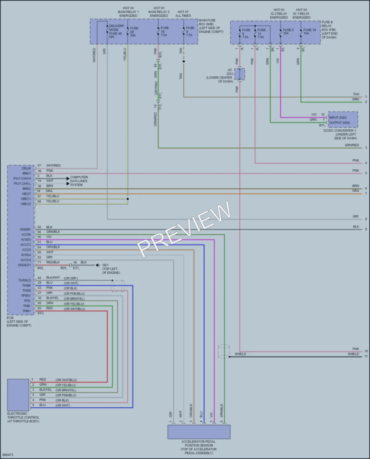 2024 Subaru Impreza Cruise Control wiring diagram preview