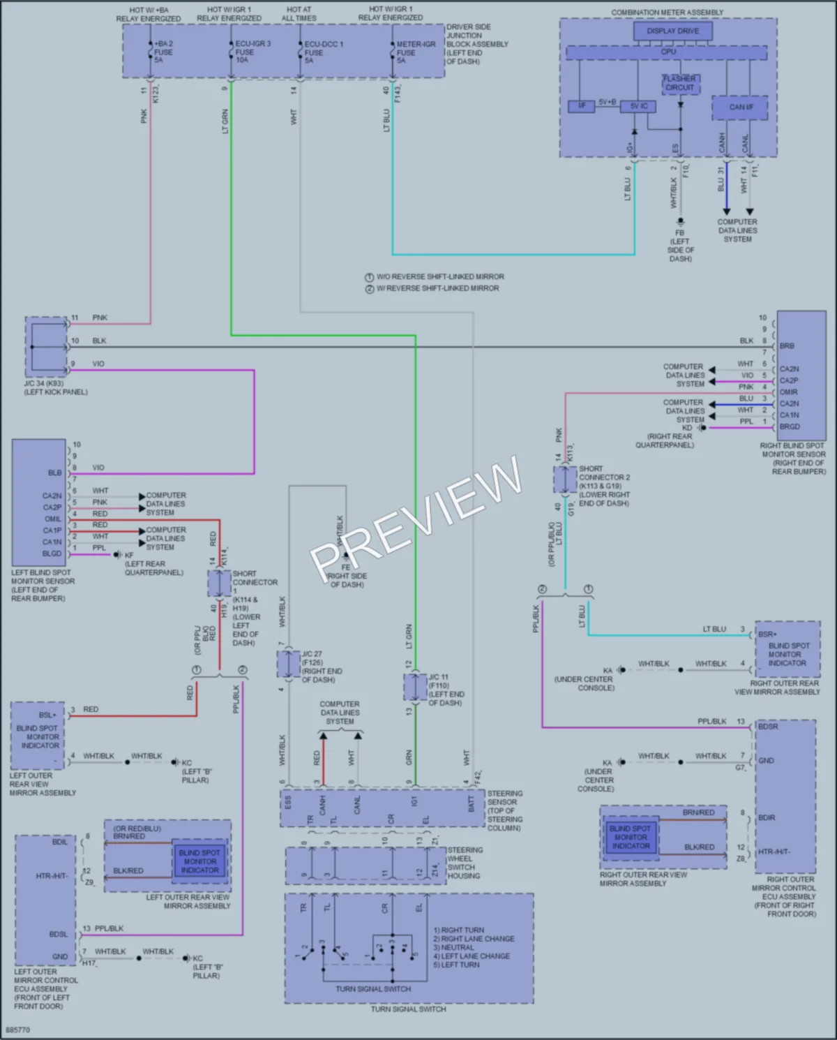 2024 Subaru Solterra Navigation wiring diagram preview