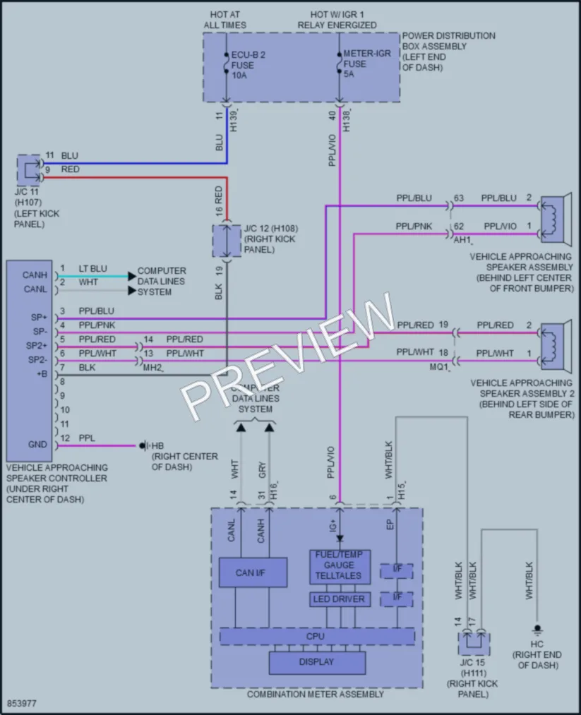 2024 Toyota CrownHybrid Active Bodyworks wiring diagram preview