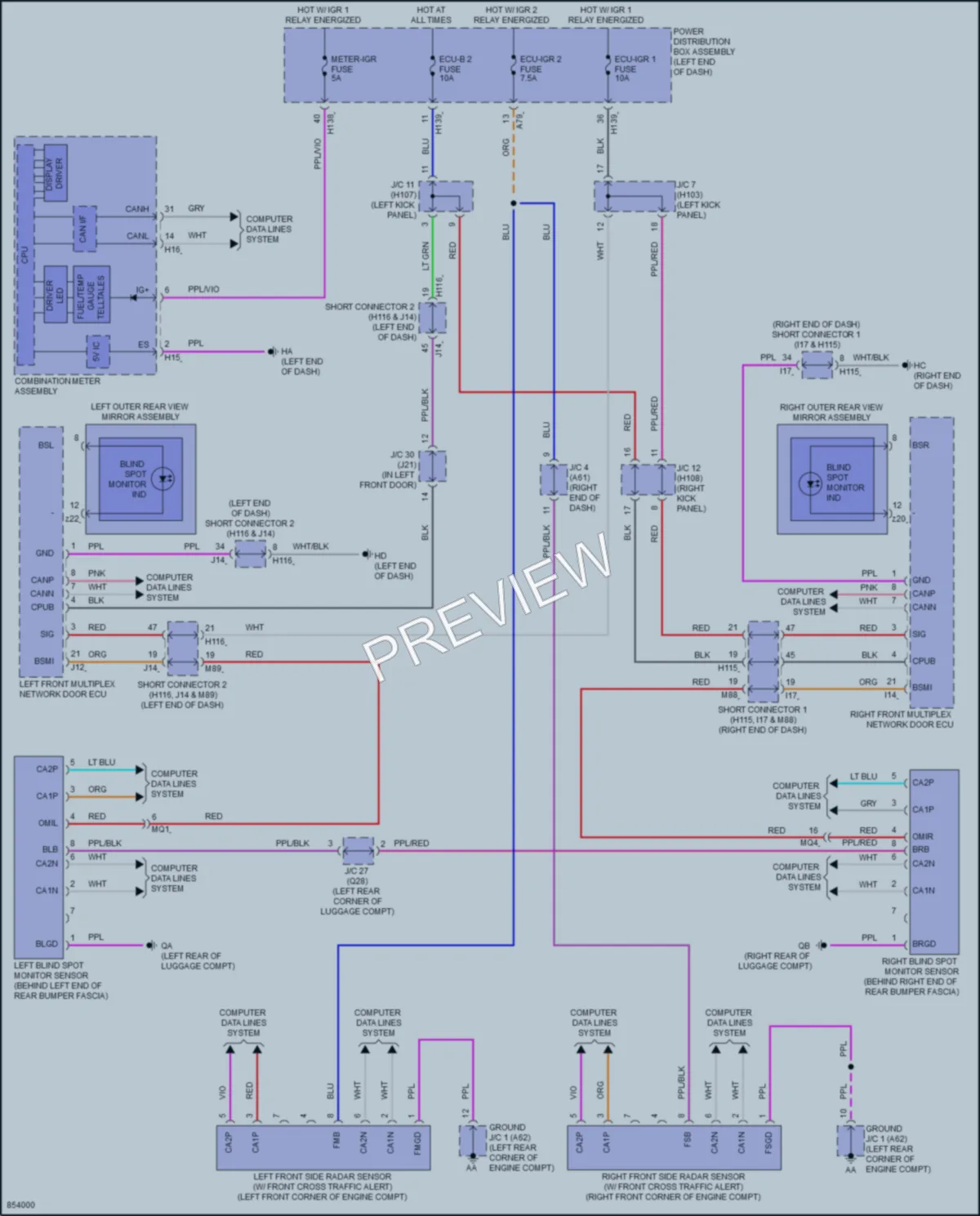 2024 Toyota CrownHybrid Navigation wiring diagram preview