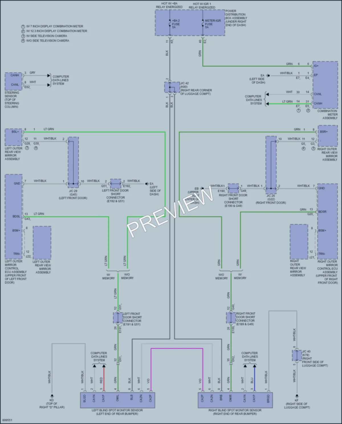 2024 Toyota LandCruiser Navigation wiring diagram preview