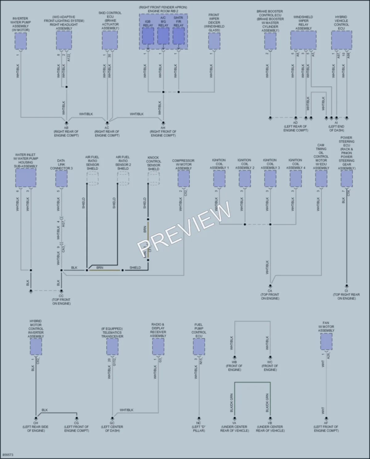 2024 Toyota RAV4Prime Ground Distribution wiring diagram preview