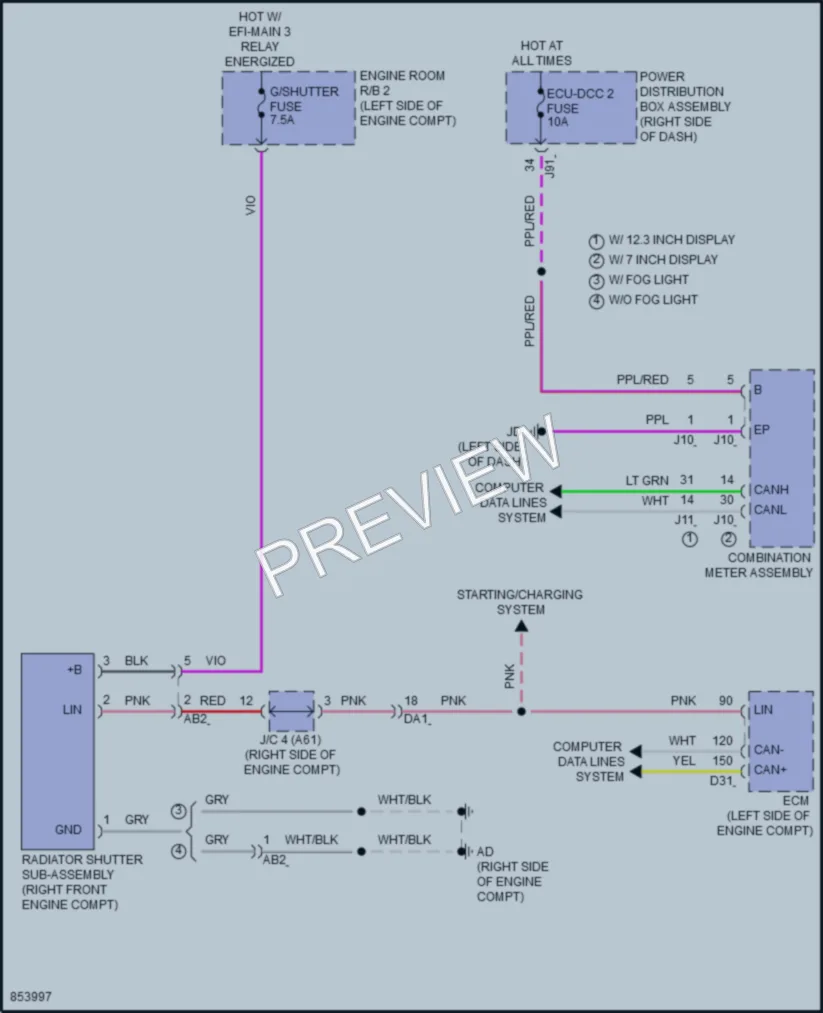 2024 Toyota Tacoma Active Bodyworks wiring diagram preview