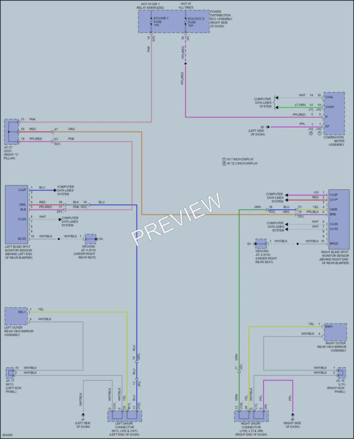 2024 Toyota Tacoma Navigation wiring diagram preview