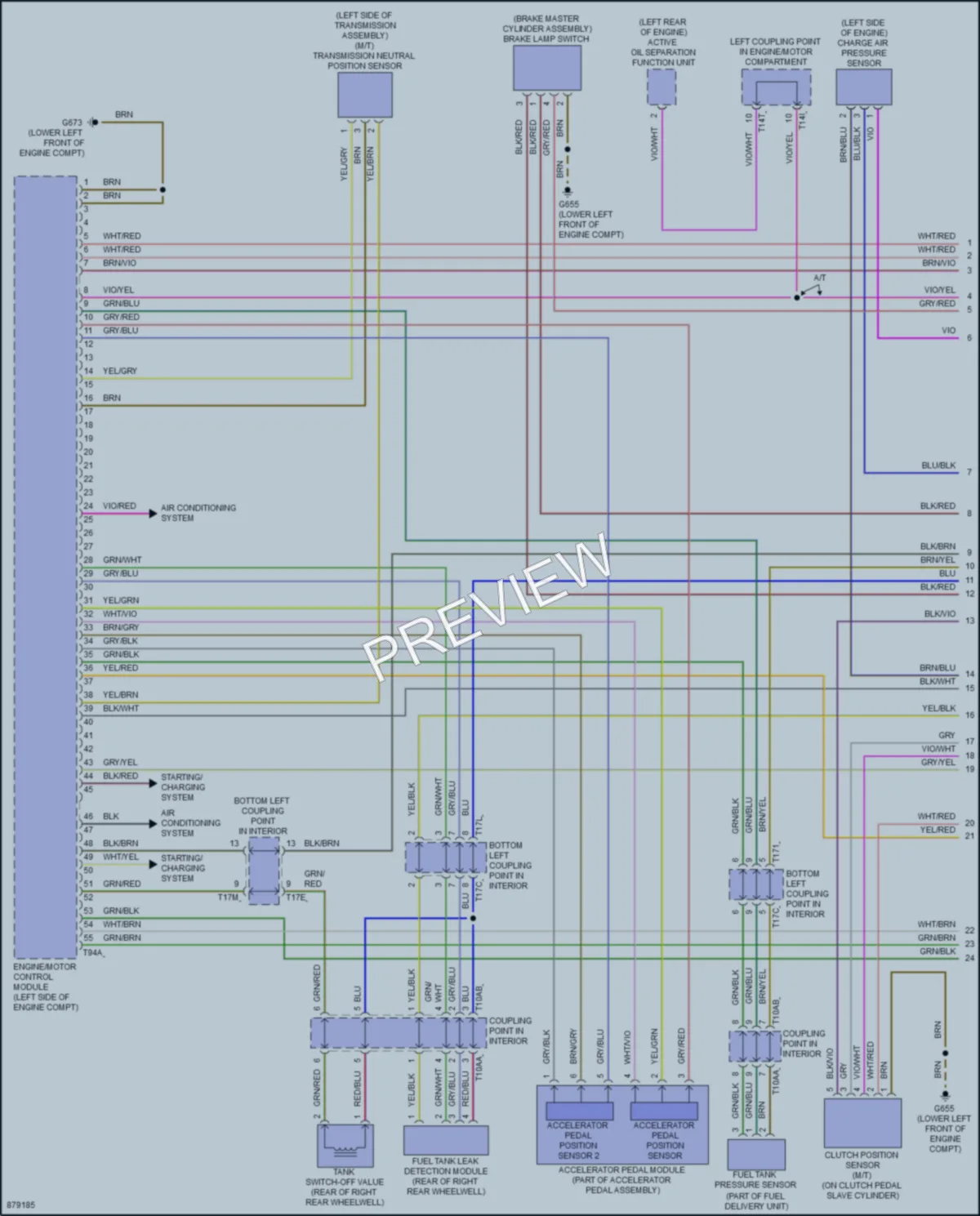 2024 Volkswagen JettaGLI Engine Performance wiring diagram preview