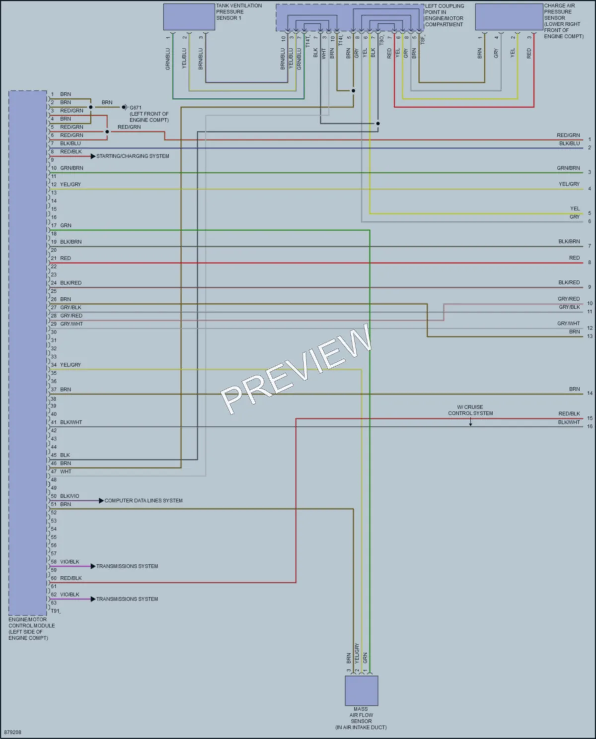 2024 Volkswagen Tiguan Engine Performance wiring diagram preview