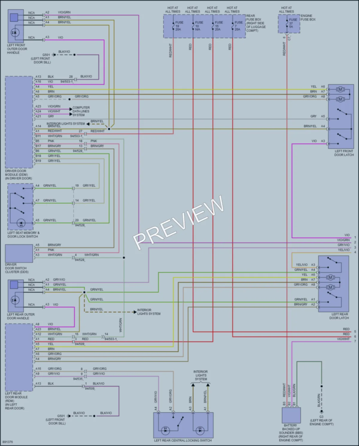 2024 Volvo S60 Anti Theft Wiring Diagrams protected preview