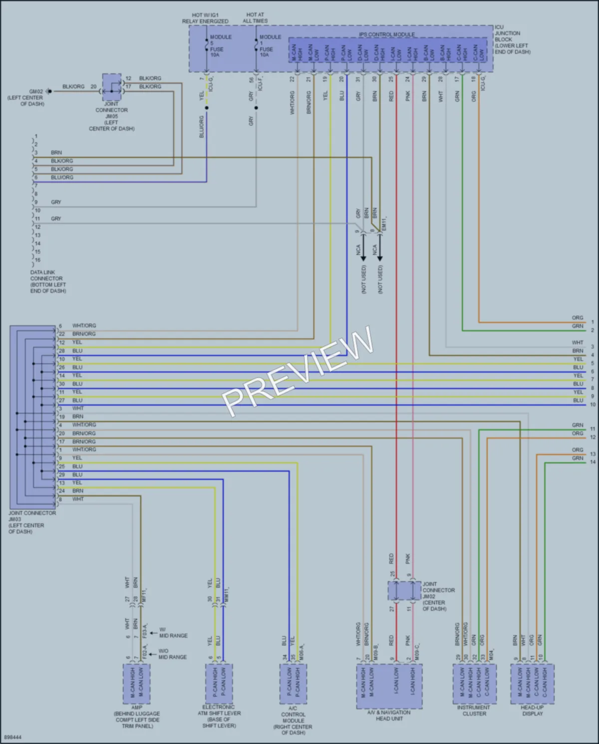 2025 Genesis G70 Computer Data Lines Wiring Diagrams protected preview