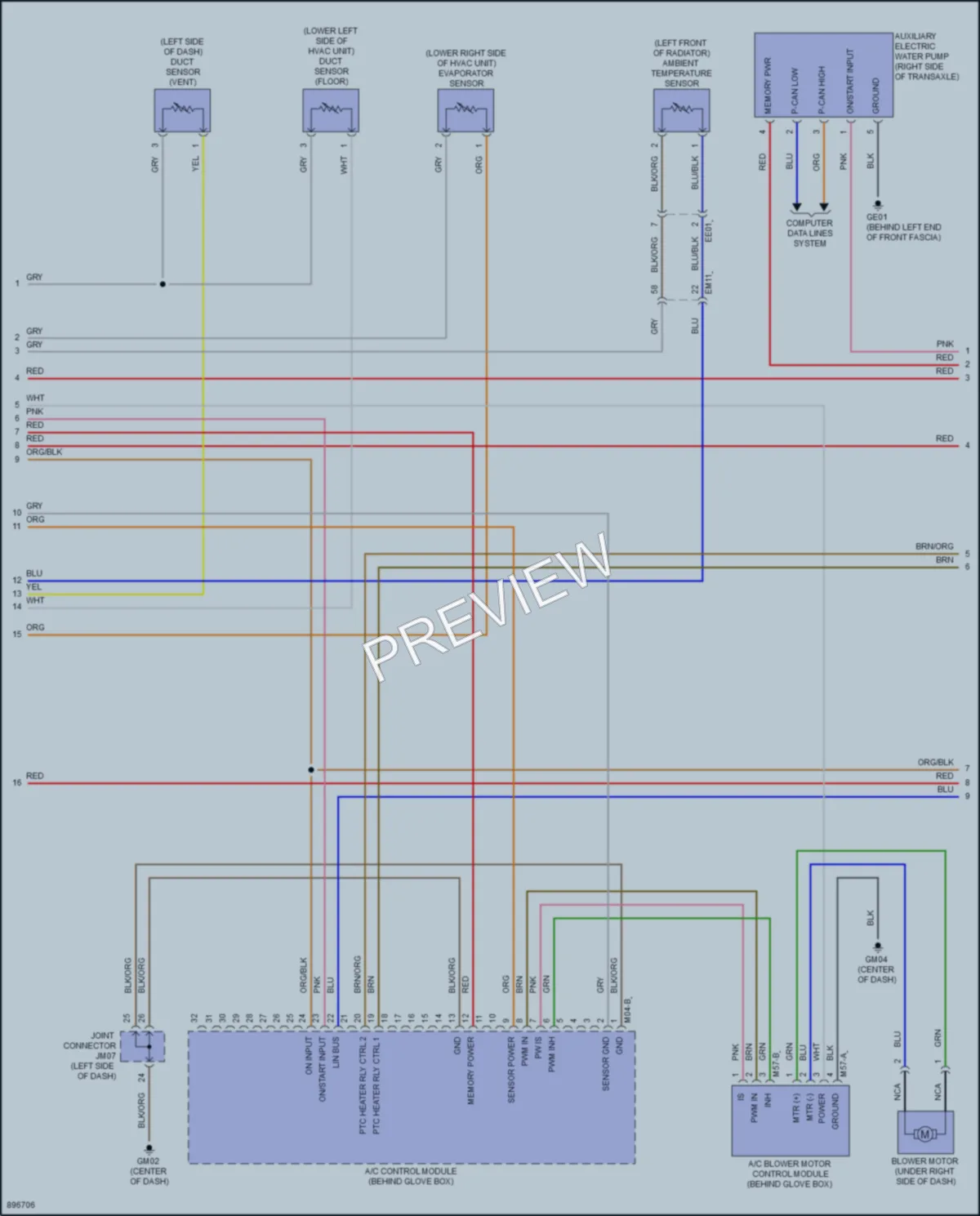 2025 Hyundai Elantra Air Conditioning Wiring Diagrams protected preview