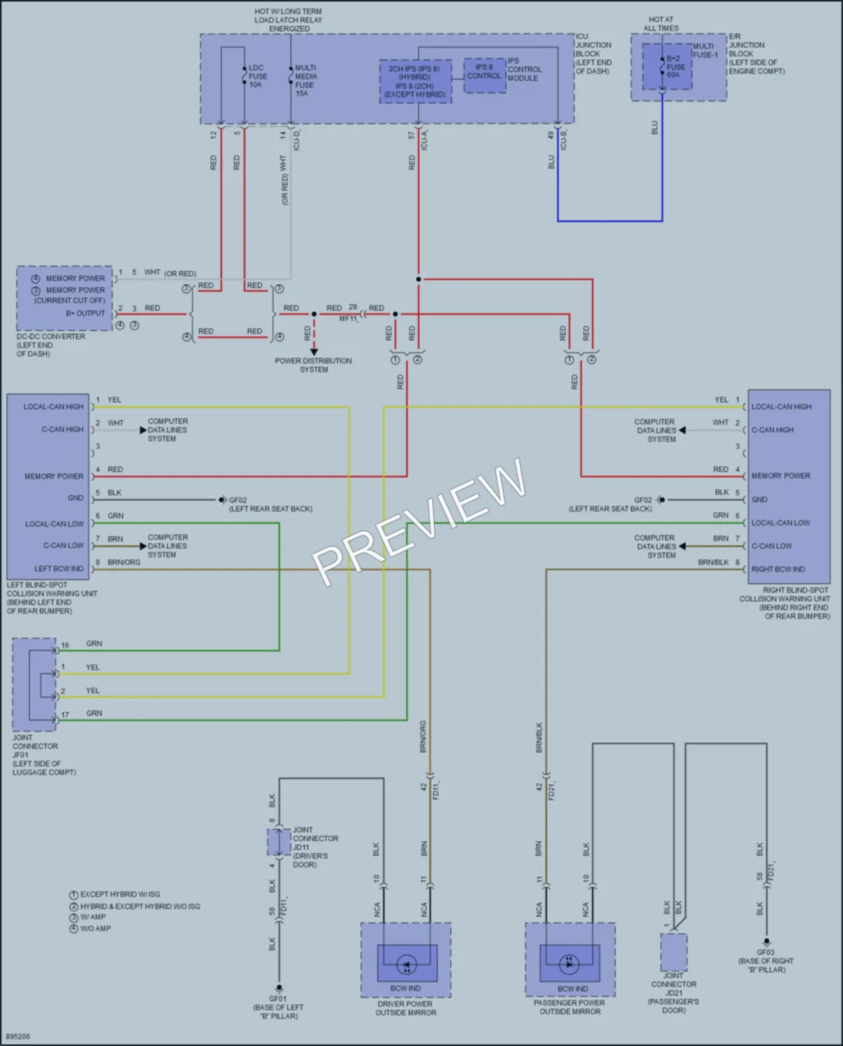 2025 Hyundai Elantra Navigation wiring diagram preview