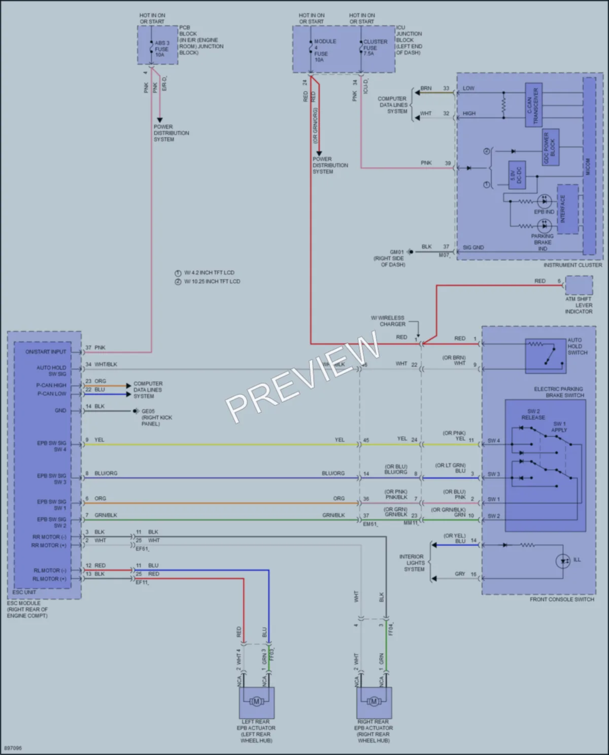 2025 Hyundai Elantra Shift Interlock wiring diagram preview