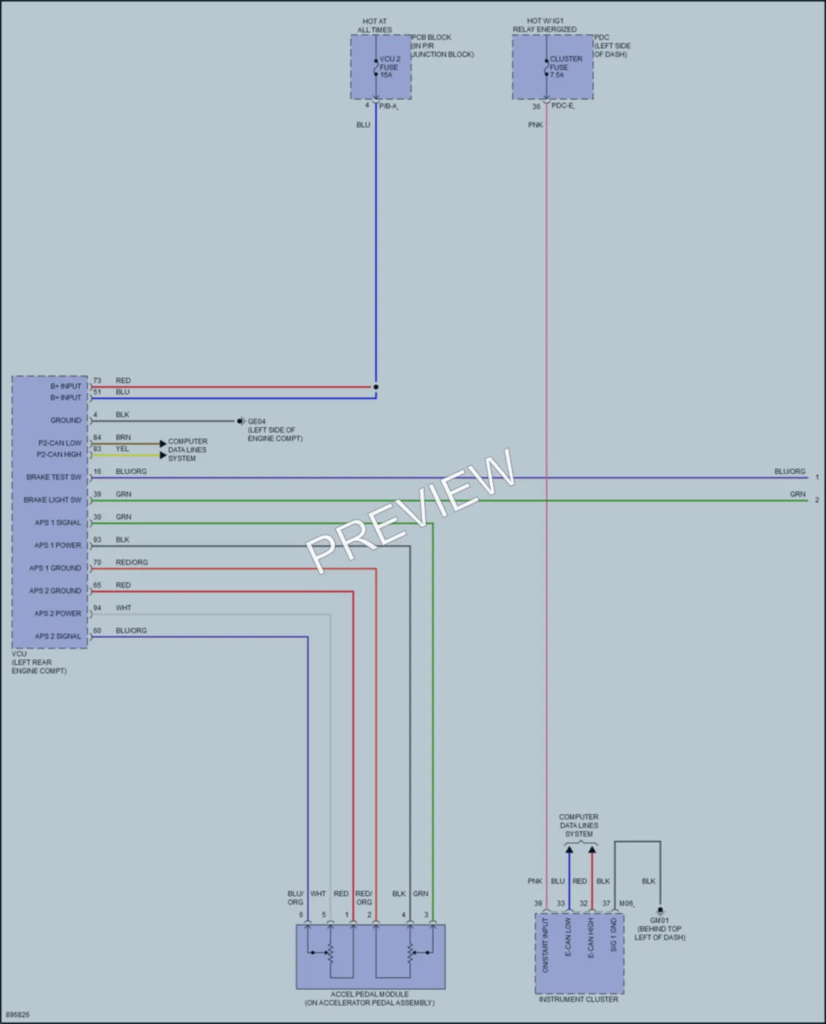 2025 Hyundai Ioniq5 Cruise Control wiring diagram preview