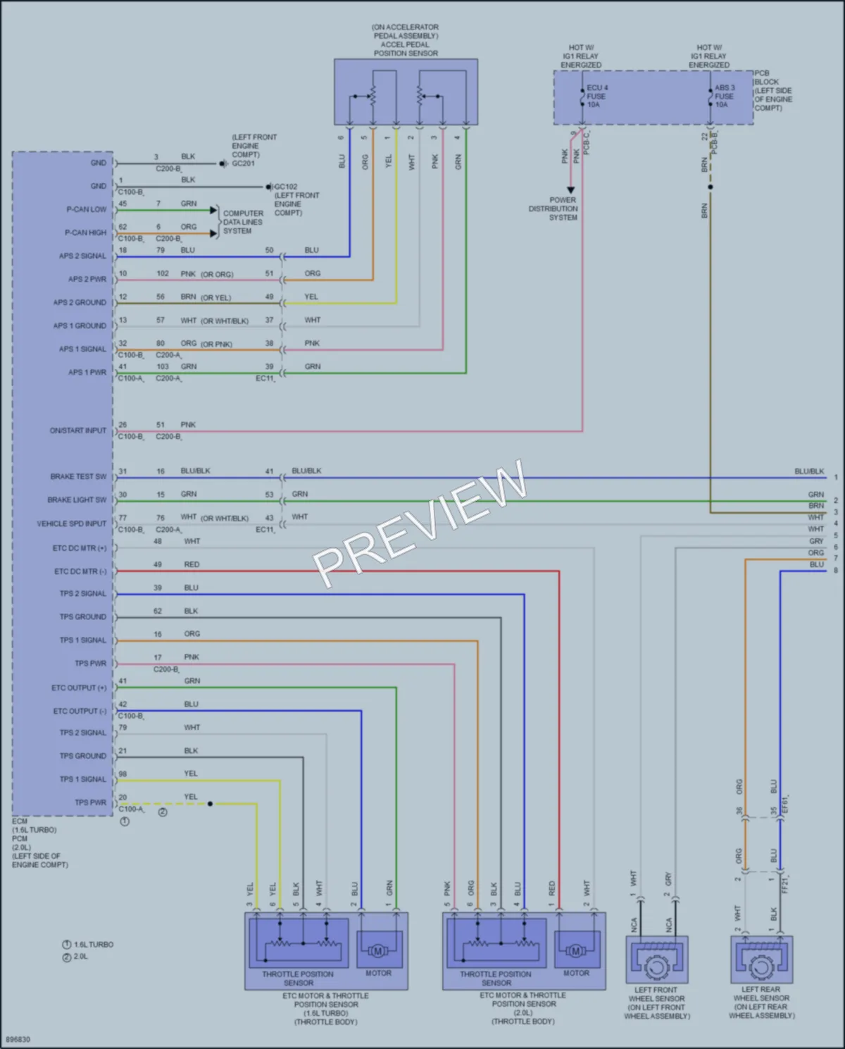 2025 Hyundai Kona Cruise Control wiring diagram preview