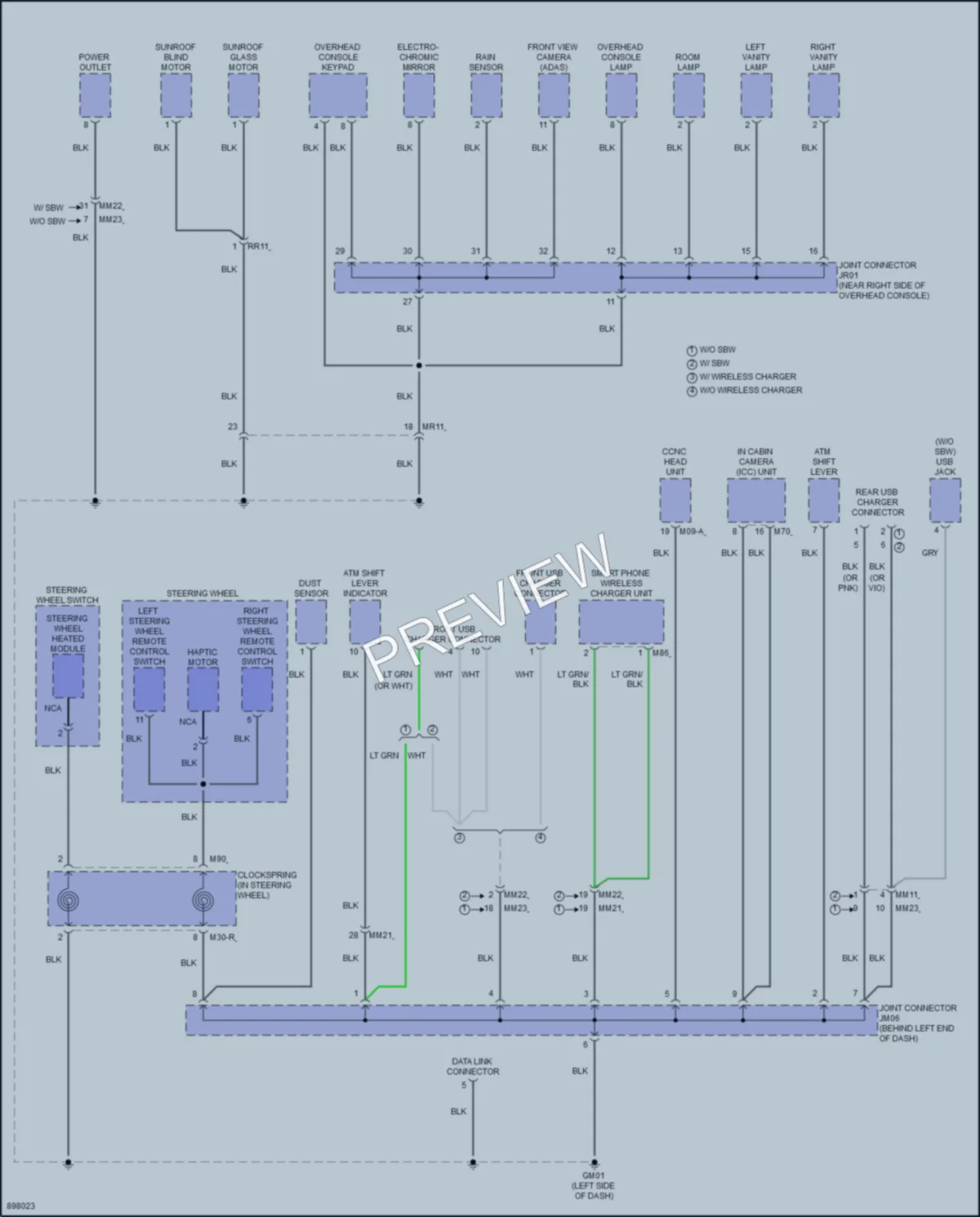 2025 Hyundai Kona Ground Distribution wiring diagram preview
