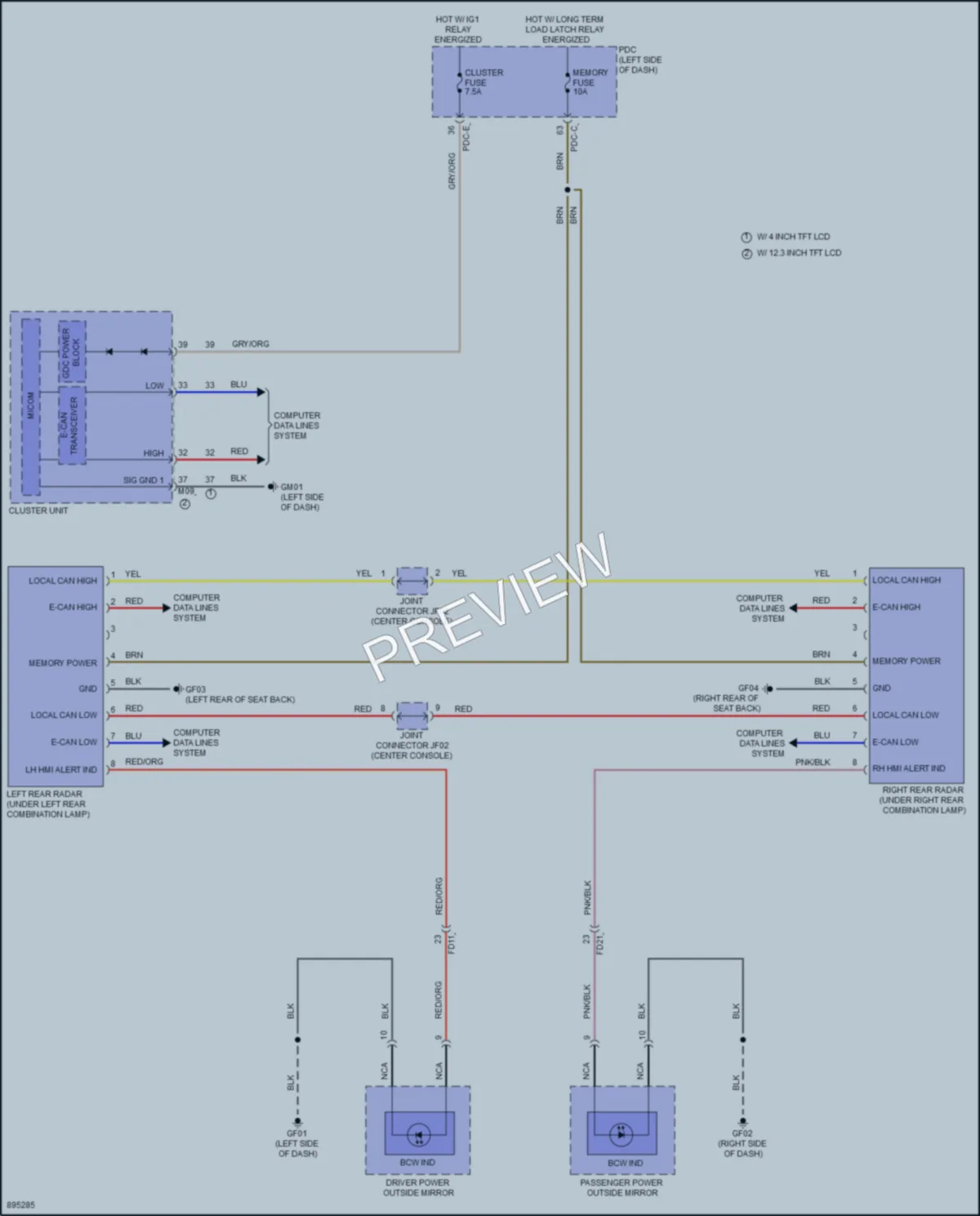 2025 Hyundai SantaCruz Navigation wiring diagram preview