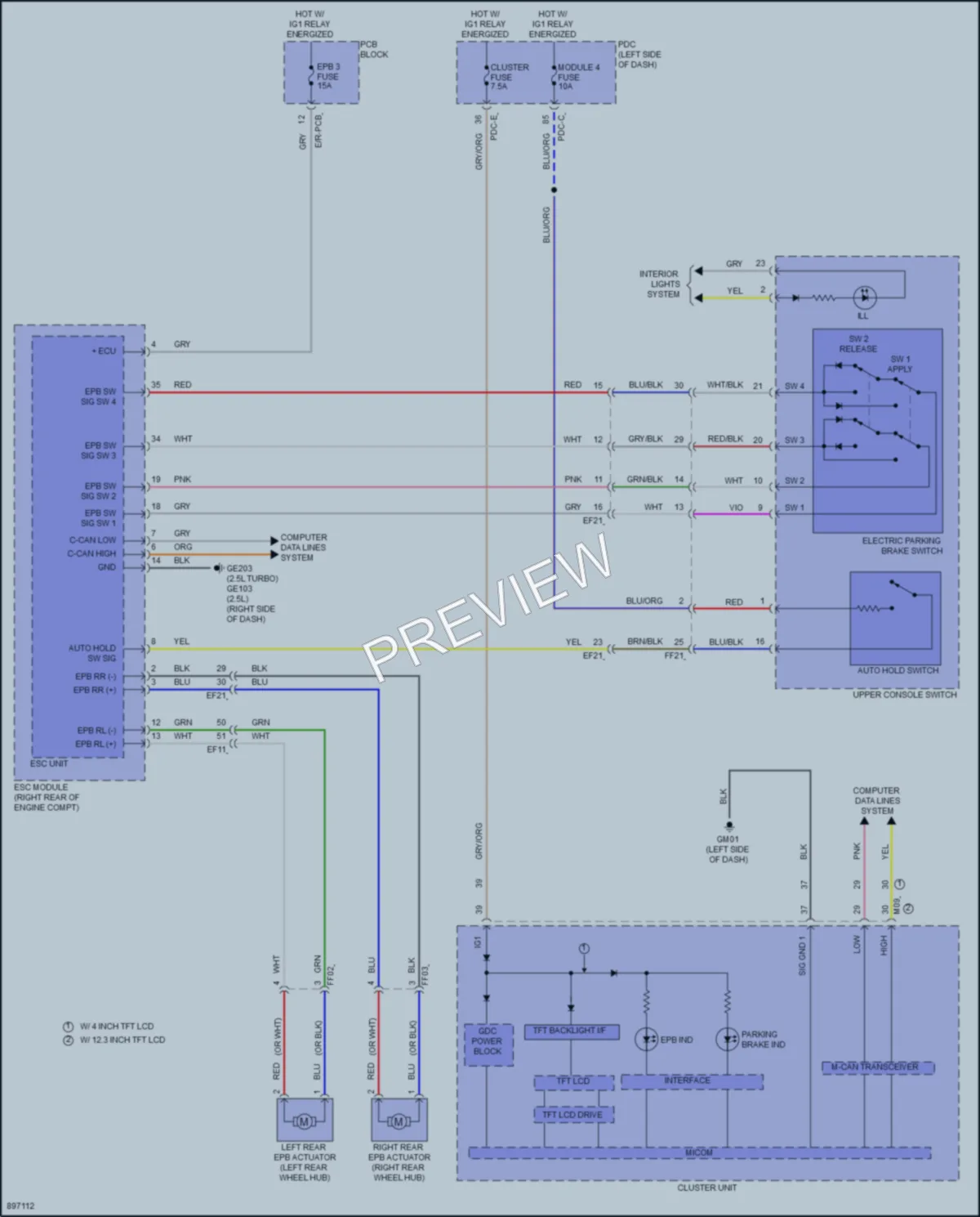 2025 Hyundai SantaCruz Shift Interlock wiring diagram preview