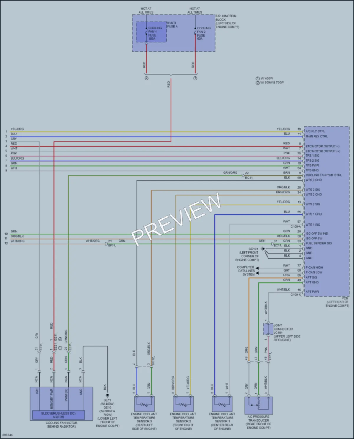 2025 Hyundai SantaFe Air Conditioning wiring diagram preview