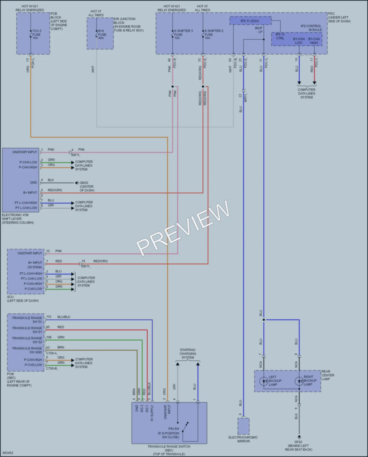 2025 Hyundai Sonata Exterior Lights wiring diagram preview