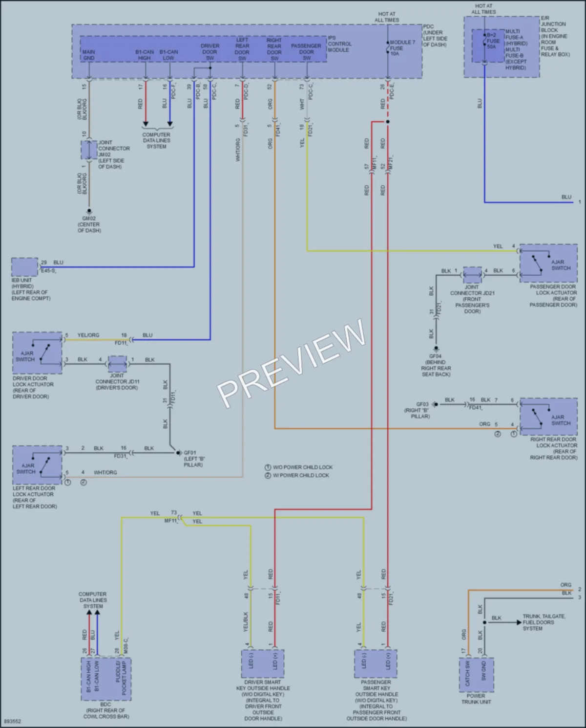 2025 Hyundai Sonata Interior Lights wiring diagram preview