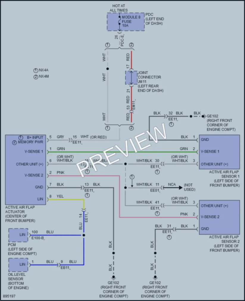 2025 Hyundai Tucson Active Bodyworks wiring diagram preview