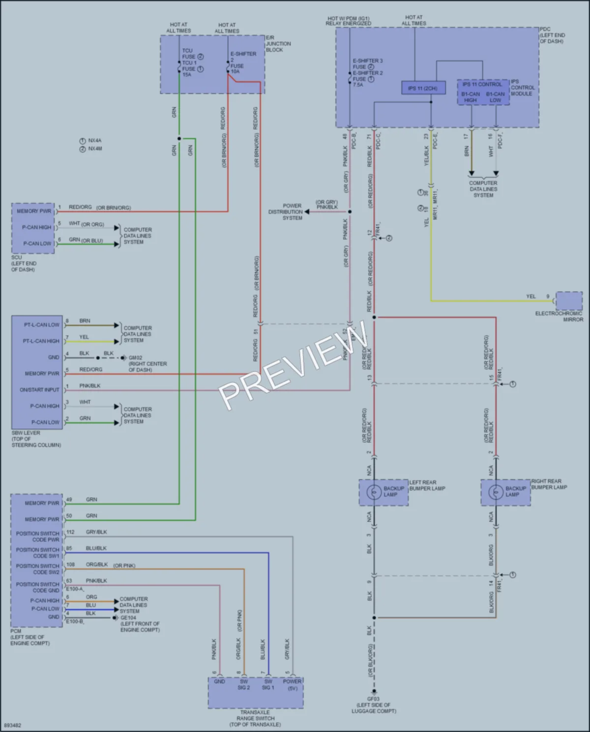 2025 Hyundai Tucson Exterior Lights wiring diagram preview