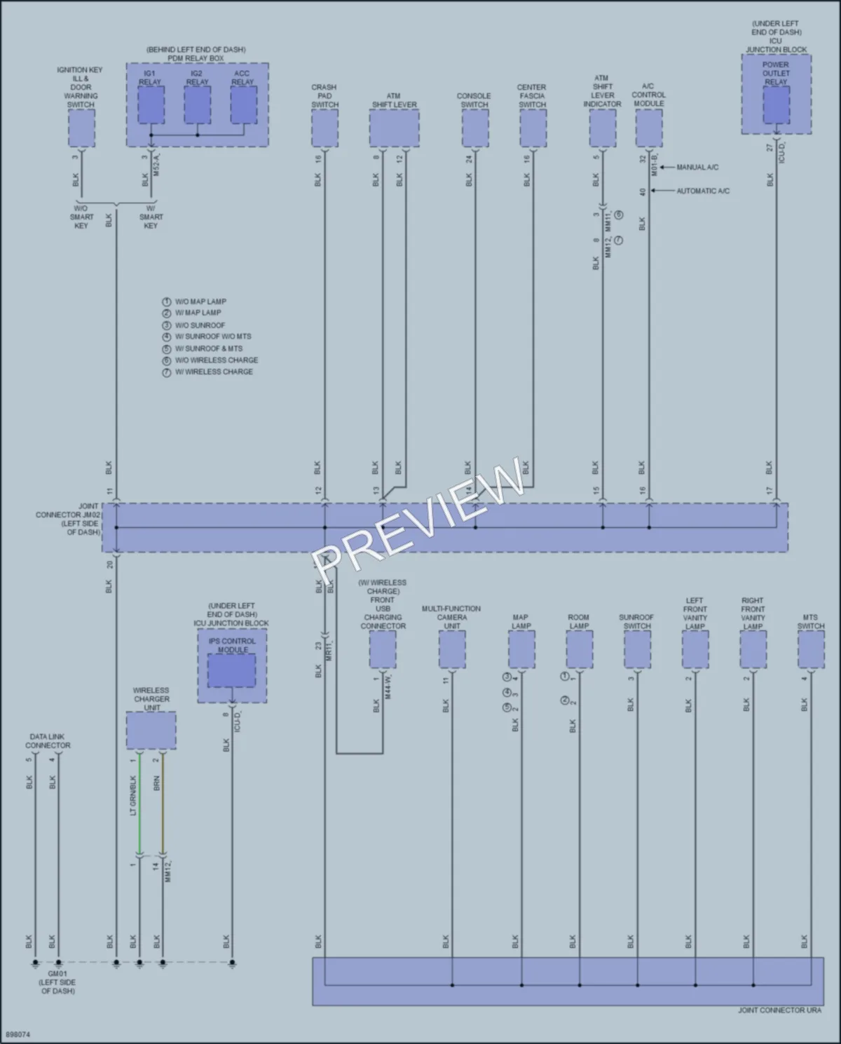 2025 Hyundai Venue Ground Distribution wiring diagram preview