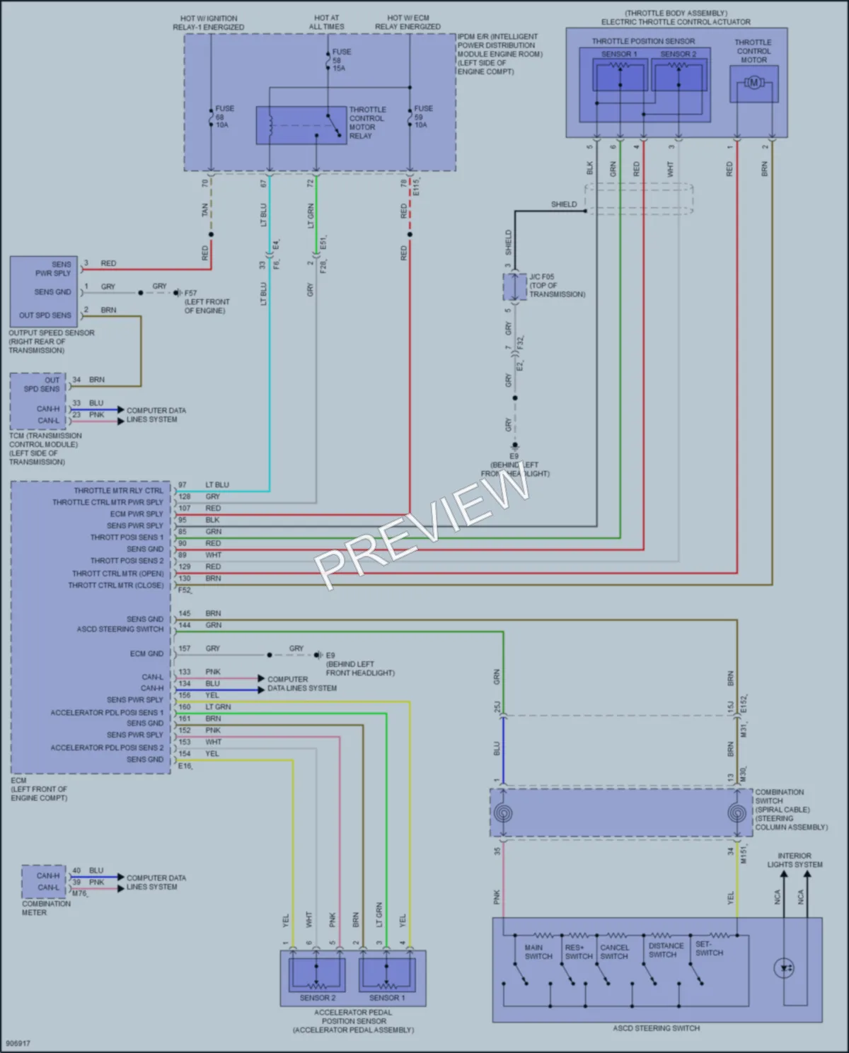 2025 Infiniti QX50 Cruise Control Wiring Diagrams protected preview
