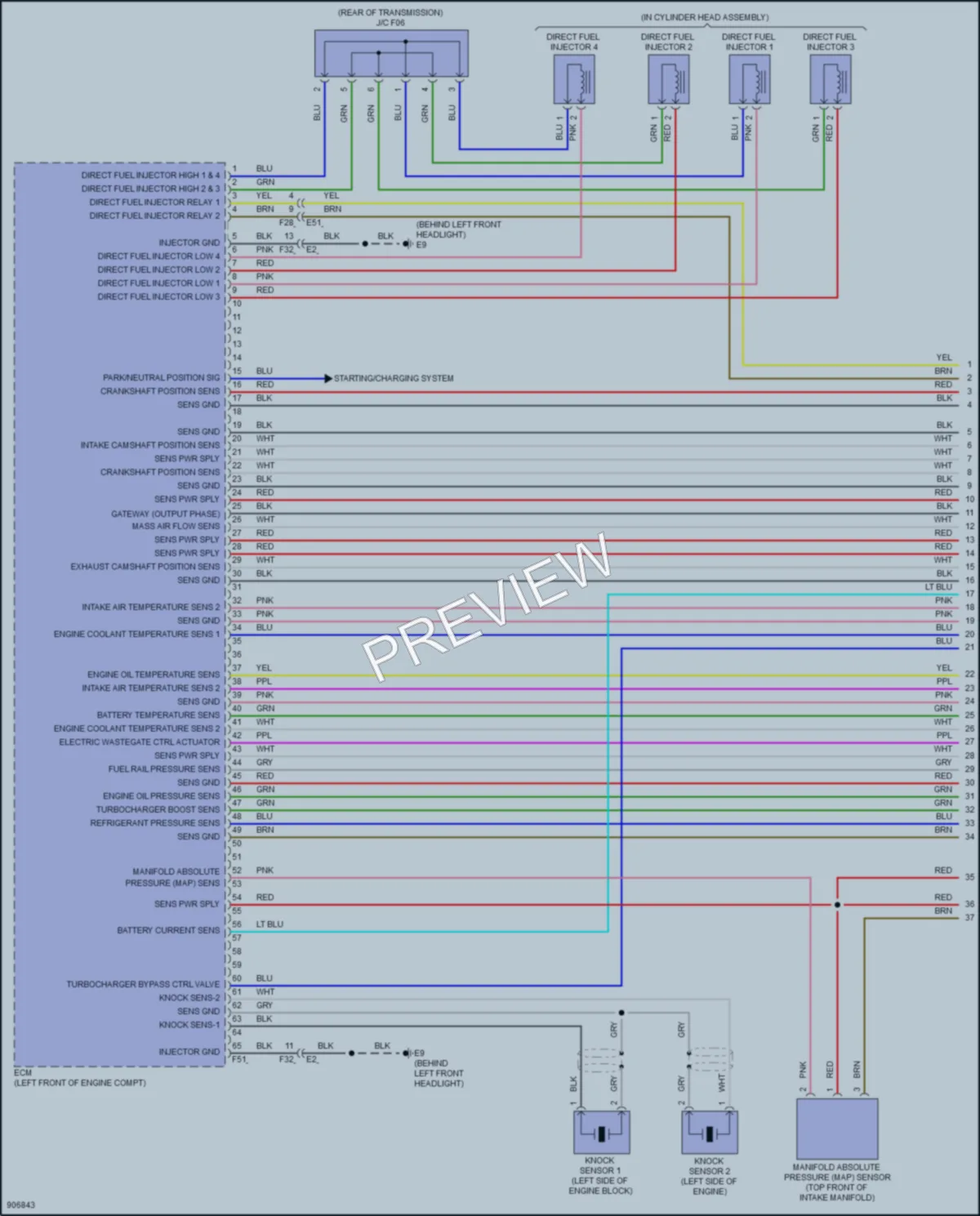 2025 Infiniti QX50 Engine Performance wiring diagram preview