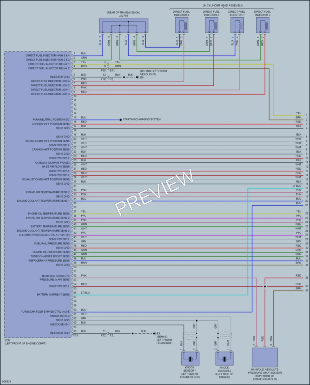 2025 Infiniti QX55 Engine Performance wiring diagram preview