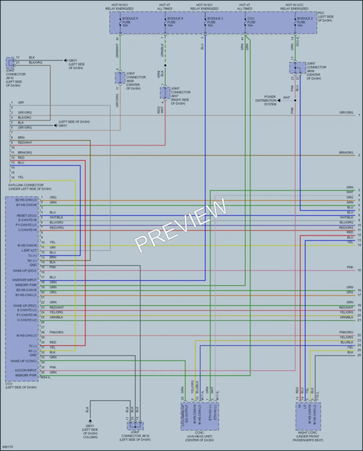 2025 Kia Carnival Computer Data Lines Wiring Diagrams protected preview